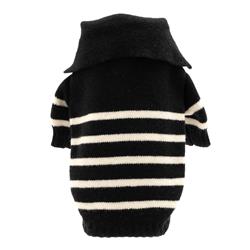 Stripe 1/4 Zip Pullover