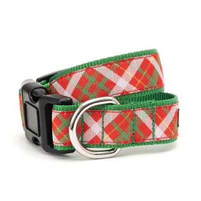 Holiday Plaid Dog Collar & Lead Collection