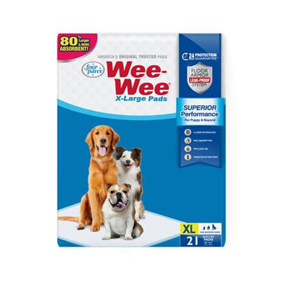 Four Paws Four Paws Wee-Wee Superior Performance X-Large Dog Pee Pads XL 1ea/14 ct - COPY