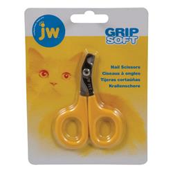 JW Pet GripSoft Cat Nail Clipper Yellow, Gray 1ea/One Size
