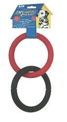 JW Pet Invincible Double Chains Dog Toy Assorted 1ea/LG