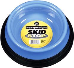 JW Pet Skid Stop Heavyweight Dog Bowl Assorted 1ea/LG