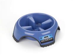 JW Pet Skid Stop Slow Feed Dog Bowl Assorted 1ea/XL