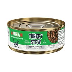 Koha Cat Turkey Stew 5.5oz.(Case of 24)