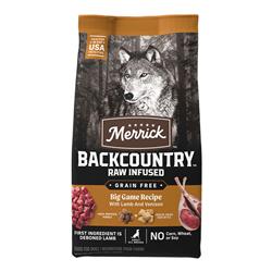 Merrick Dog Backcountry Grain Free Big Game 20Lb