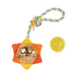 Sunday Im In Love Plush Dog Toy