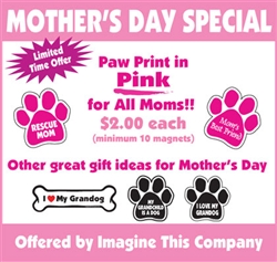 Special Edition Pink Paw Magnets
