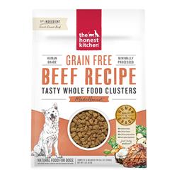 The Honest Kitchen Dog Clusters Grain Free Beef 1 Lbs. Trial
