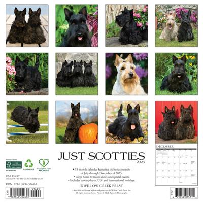 Scotties 2026 Wall Calendar