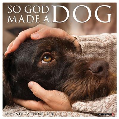 So God Made a Dog 2026 Wall Calendar
