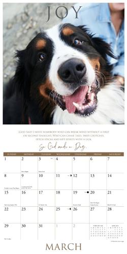 So God Made a Dog 2026 Wall Calendar