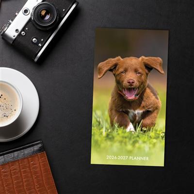 Puppy Love 2026-27 Two-Year Monthly Pocket Planner