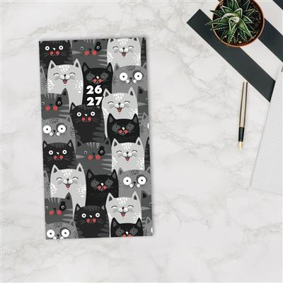 Purrfect 2026-27 Two-Year Monthly Pocket Planner