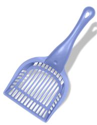 Van Ness Plastics Cat Litter Scoop Blue 1ea/Regular