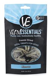Vital Essentials Frezee-dried Vital Treats Minnows 1oz.