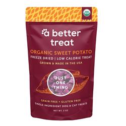 Freeze Dried Raw USDA Organic Purple Sweet Potato Dog and Cat Treats