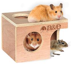 A & E Nibbles-Hamster/Gerbil-Hut-Medium