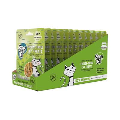 Salty Cat 100% Minnows Freeze-Dried Cat Treats 10g