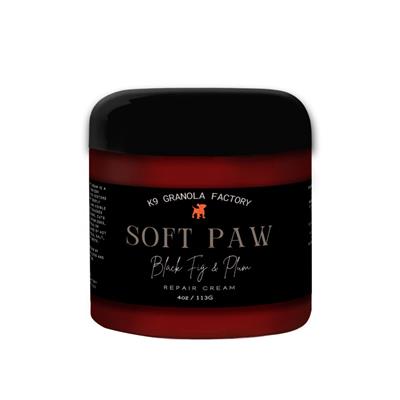 K9 Granola Factory Soft Paw Repair Cream - 4oz, Black Fig & Plum