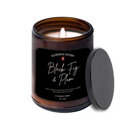 K9 Granola Factory Pet Friendly SOY Candle - 9oz, Black Fig & Plum
