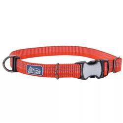 K9 Explorer Brights Reflective Adjustable Dog Collar Canyon Medium 1"x 12"-18"