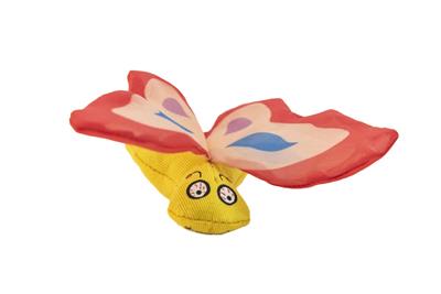 Yeowww! Butterfly Catnip Cat Toy Red 1ea/One Size