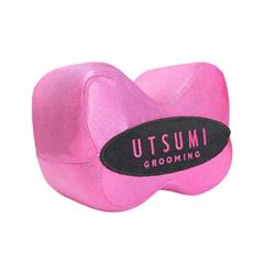 Pink Poodle Pillow Medium by Utsumi