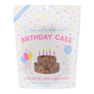 Bocce's Bakery Dog Birthday Cake Biscuits 5oz. (Pack of 3)