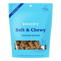 Bocces Bakery Dog Soft And Chewy Chicken 6oz  (3pack)
