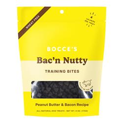 Bocces Bakery Dog Training Bacon Nutty 6oz (3pack)