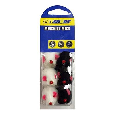 PETSPORT Mischief Mice 5" 6pk