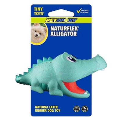 PETSPORT NaturFlex Alligator Tiny Tots 4"