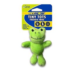 PETSPORT Tiny Tots Nuzzle Buddy Freddie Frog 4"