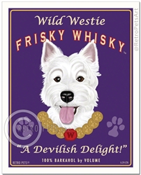 Wild Westie Frisky Wiskey (Westie)