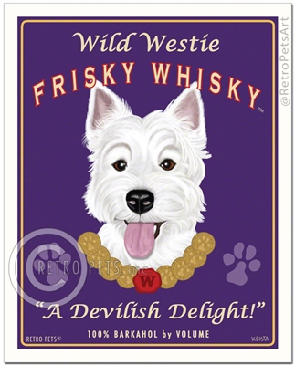Wild Westie Frisky Wiskey (Westie)