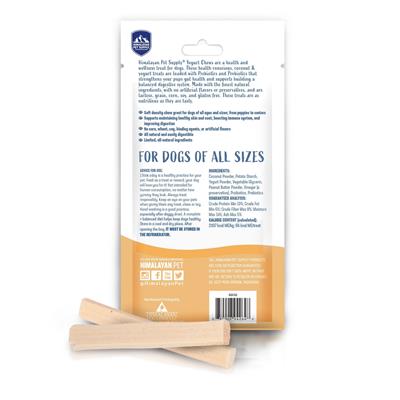 Himalayan Pet Supply Health and Wellness Yogurt Sticks Peanut Butter