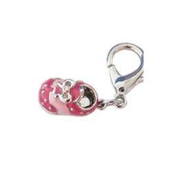 Pink Shoe Charm 