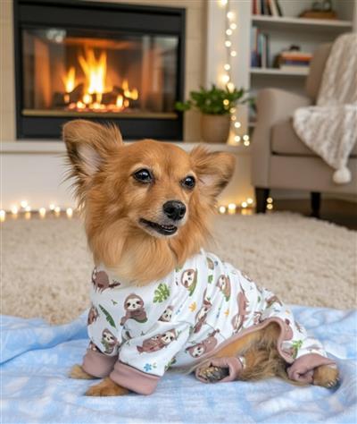 New Soft Dog Pajamas - Sloths