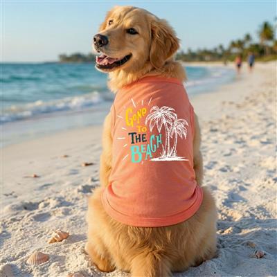 Gone To The Beach Dog Shirt