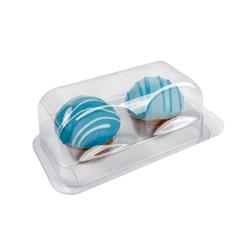 Bosco & Roxy's | Birthday 2025 | Prepackaged Fur-Ever Young Blue Cupcake Duo | 6/case