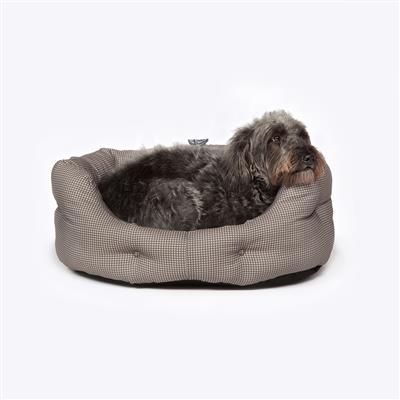 Vintage Dogstooth Deluxe Slumber Bed by Danish Design