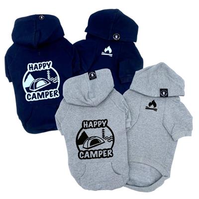 Hooded Sweatshirt For Dogs | Happy Camper