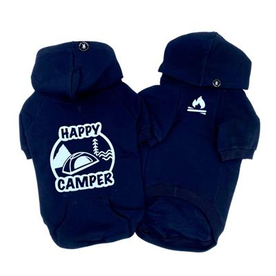 Hooded Sweatshirt For Dogs | Happy Camper