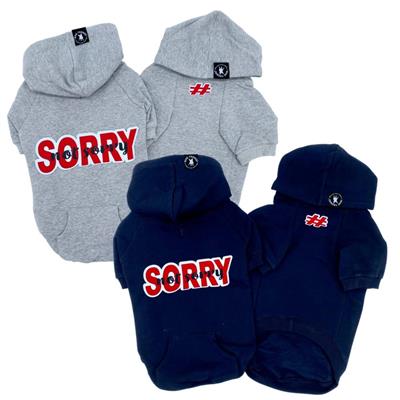 Hooded Sweatshirt For Dogs | Sorry Not Sorry
