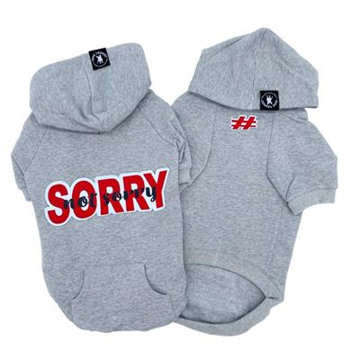 Hooded Sweatshirt For Dogs | Sorry Not Sorry