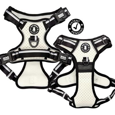 NeoCool™ No Pull Dog Harness With Handle | Sport White