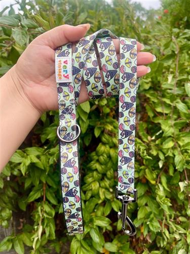 Sushi Dog Collar | Adjustable Dog Collar | Novelty Pet Collar | Cute Food Print Collar | Eco-Friendly Pet Collar | Soy Cute