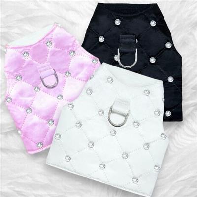 Glamour Baby Dog Harness: Snow