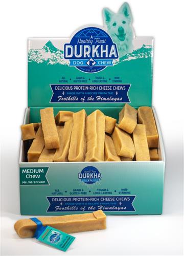 3 Oz Durkha Dog Chew PDQ - Medium