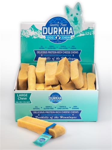 5 Oz Durkha Dog Chew PDQ - Large